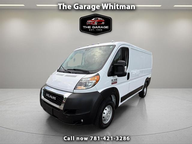 White 2021 RAM ProMaster 1500 136 Low Roof Cargo Van FWD Van Front-Wheel Drive Automatic
