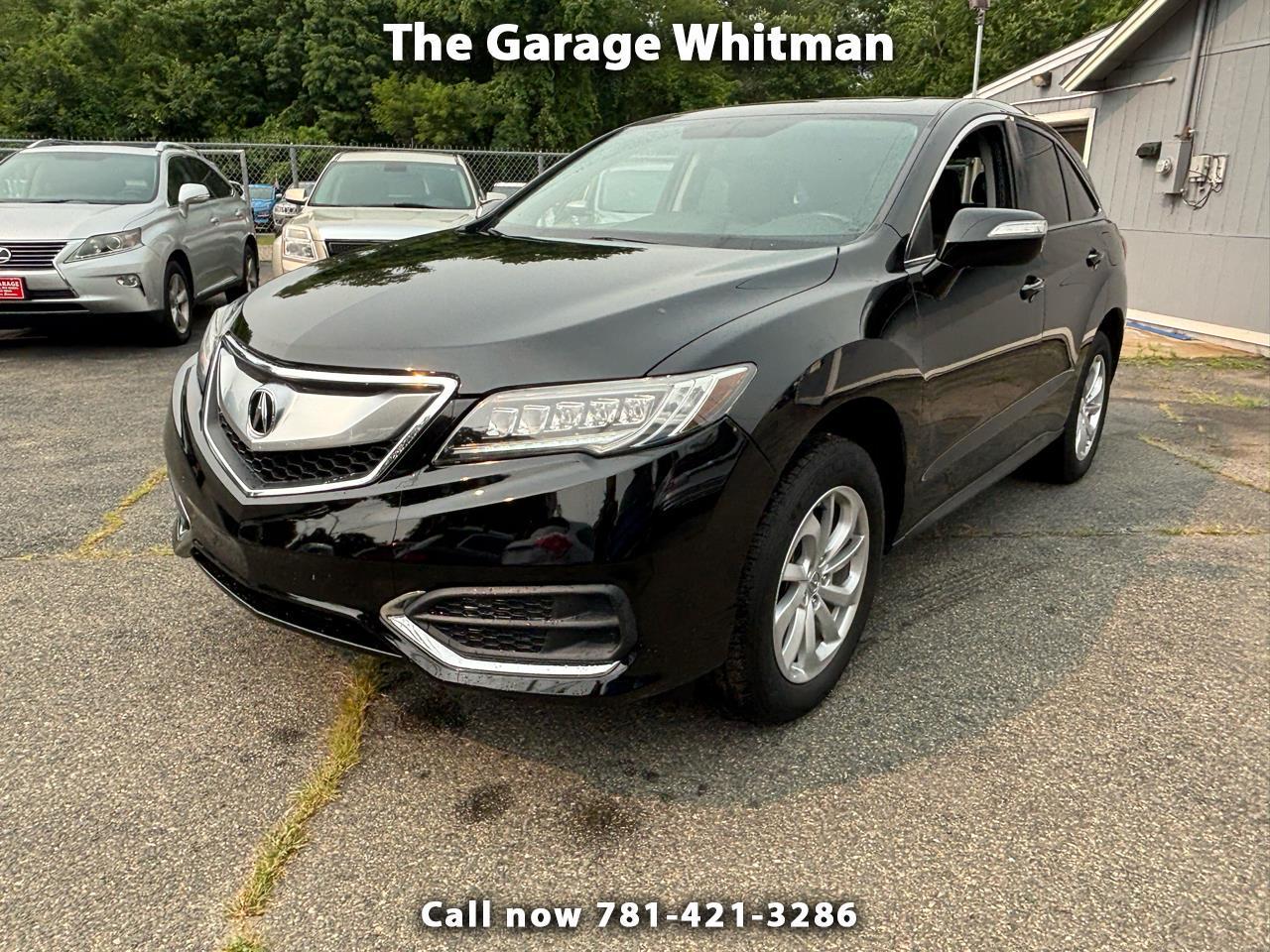 2018 Acura RDX AWD w/Technology/AcuraWatch Plus Pkg