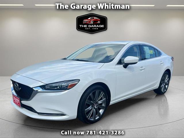 Pearl White 2020 Mazda MAZDA6 Sedan Front-Wheel Drive Automatic
