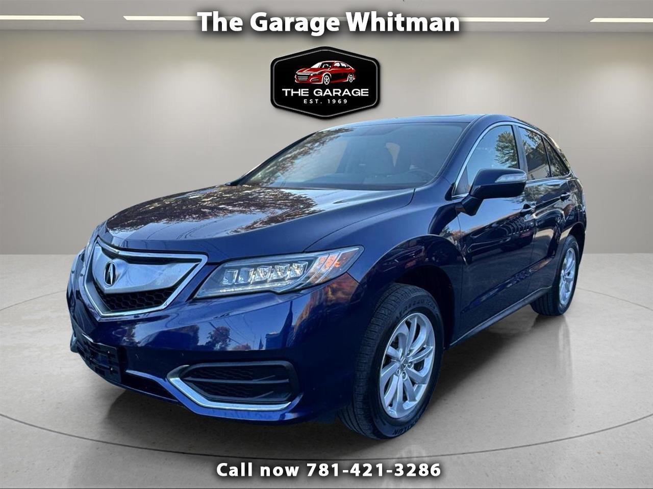 2018 Acura RDX AWD w/Technology/AcuraWatch Plus Pkg
