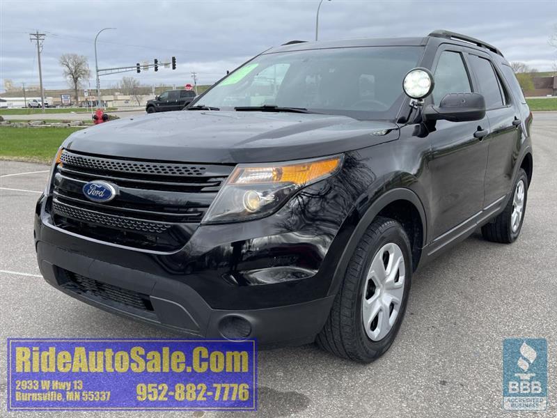 Used 15 Ford Explorer Police Utility Interceptor Awd 3 7 V6 Nice For Sale In Burnsville Mn Ride Auto Sales And Finance
