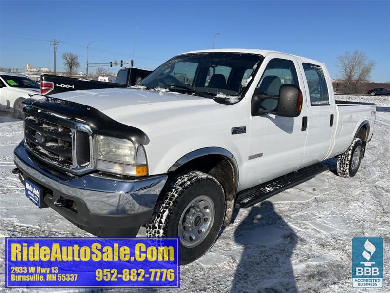 Used 2004 Ford F350 Crew cab 4dr, 4x4, 6.0 Diesel, extra clean ! for