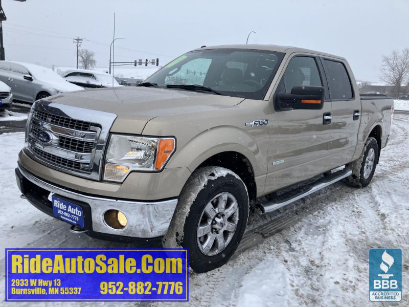 2013 Ford F-150 XLT, Crew cab 4dr, 4x4, 365HP V6, clean !