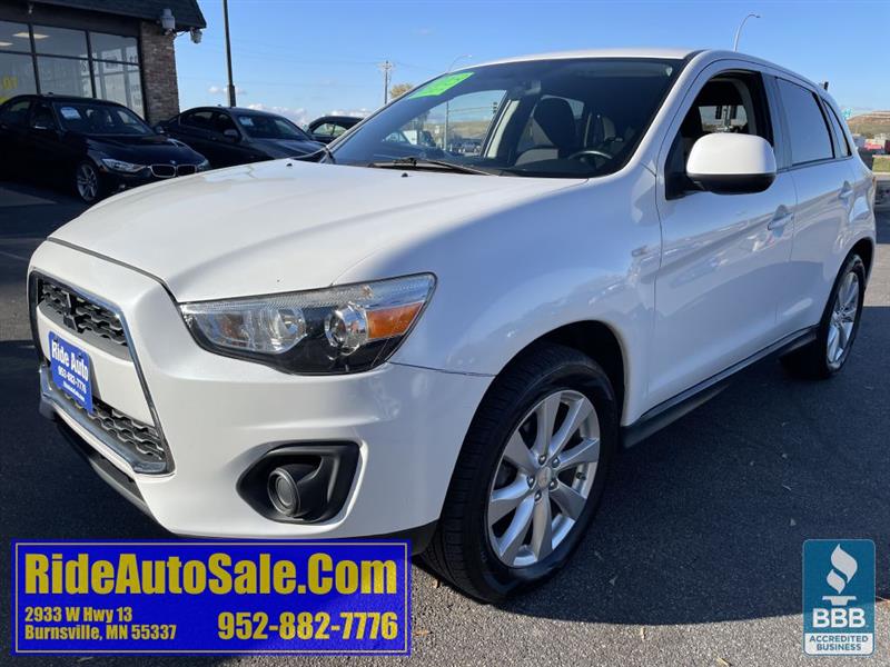 2013 Mitsubishi Outlander Sport ES, 5 Passenger, AWD, 2.0 4cyl, 1 owner !