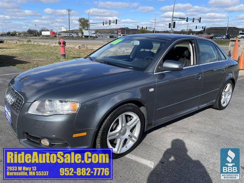 2008 Audi A4 2.0T Quattro, AWD, 4cyl, 6 speed !