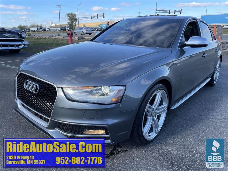 2013 Audi S4 Quattro AWD, 3.0 Supercharged V6, clean !