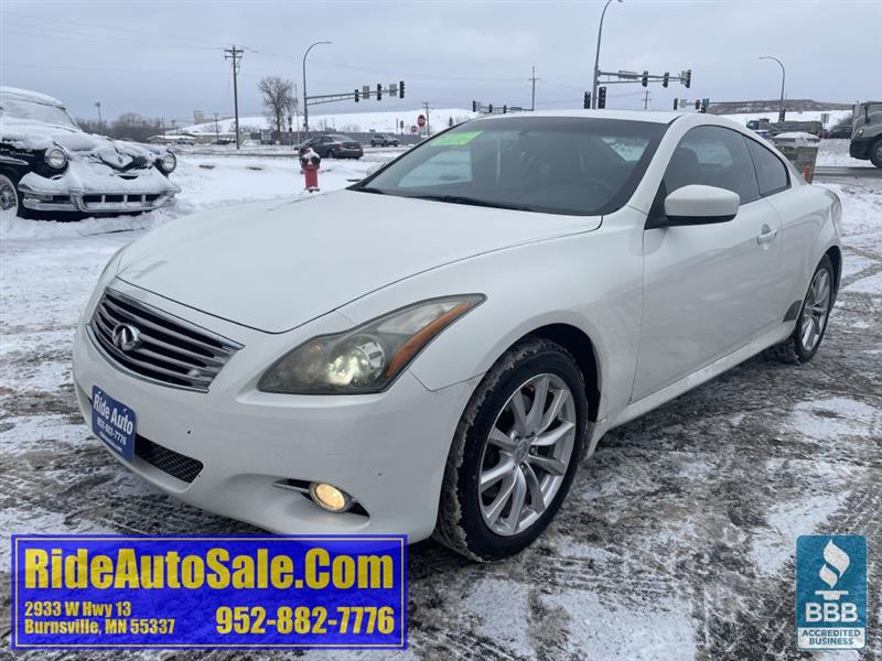 2011 Infiniti G Coupe G37x, 2dr coupe, AWD, 330HP V6, clean !