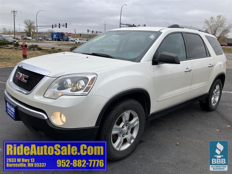 2012 GMC Acadia SLE, 7 Passenger, AWD, 3.6 V6, extra clean !