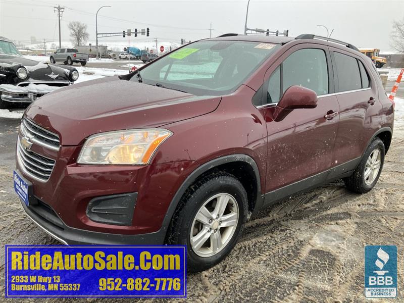 2016 Chevrolet Trax LT, Cross Over SUV, 4cyl, AWD, clean !