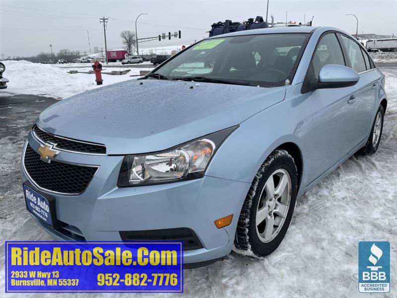 2012 Chevrolet Cruze LT, 4dr sedan, reliable 4cyl, runs great !