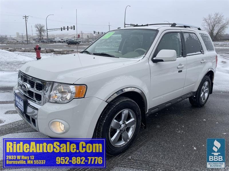 2012 Ford Escape Limited, 5 Passenger, 4x4, 2.5 4cyl, leather !
