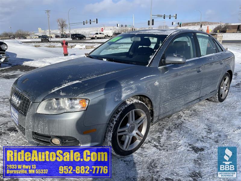 2008 Audi A4 2.0T quattro, 4dr sedan, AWD, 2.0 4cyl, clean !