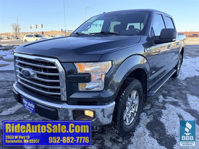 2015 Ford F-150 XLT Crew cab 4dr 4x4 3.5 EcoBoost V6!
