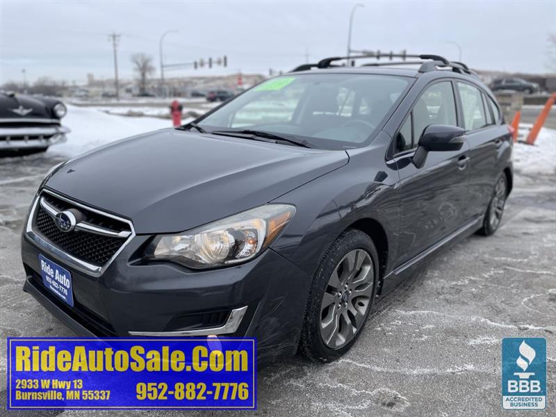 2016 Subaru Impreza Sport Premium 5dr hatchback AWD 2.0 4cyl 1 owner!