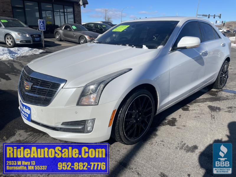 2015 Cadillac ATS 2.0T Performance 4dr sedan AWD Red leather!
