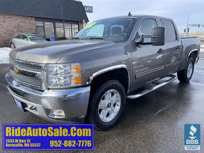 2012 Chevrolet Silverado 1500 LT Crew Cab Z71 4x4 5.3 V8 CLEAN!