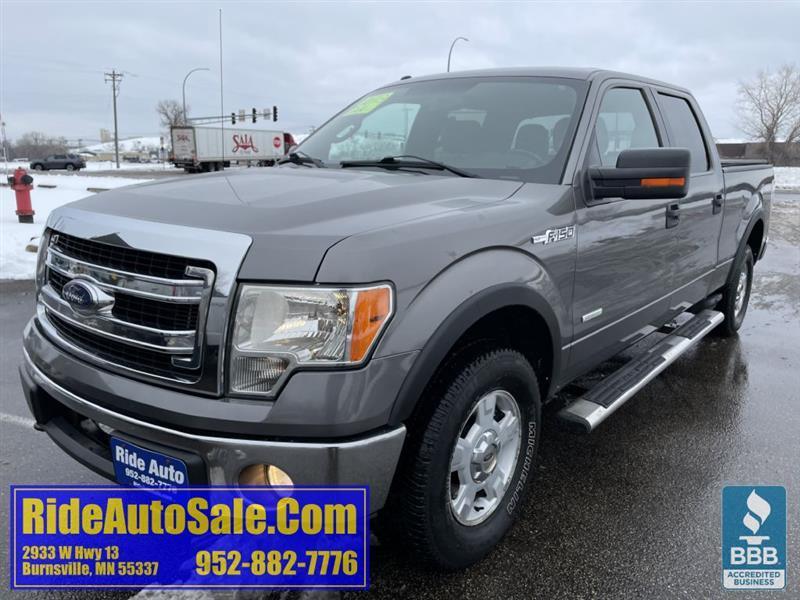 2013 Ford F-150 XLT, Crew cab 4dr, 4x4, 365HP 3.5 V6, 1 owner !