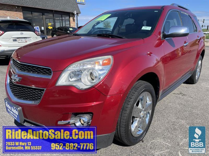 2015 Chevrolet Equinox LTZ, 5 Passenger, AWD, 2.4 4cyl, leather, CLEAN !