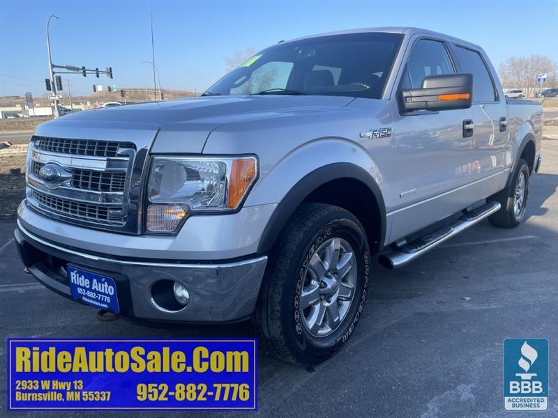 2013 Ford F-150 XLT, Crew cab 4dr, 4x4, 365HP 3.5 V6, 1 owner !