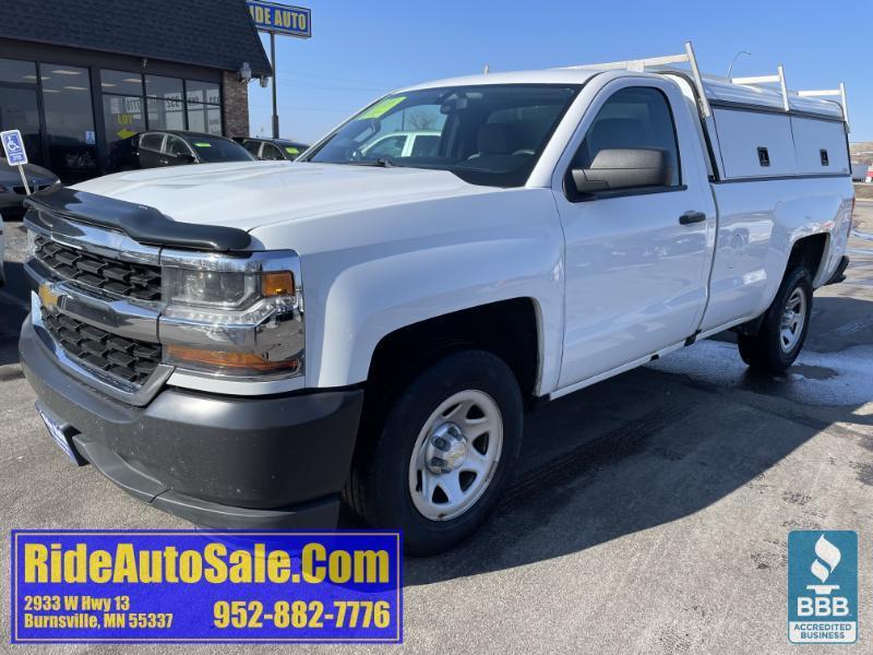 2016 Chevrolet Silverado 1500 WT, Regular cab 2dr, 2WD, reliable 4.3 V6, NICE!
