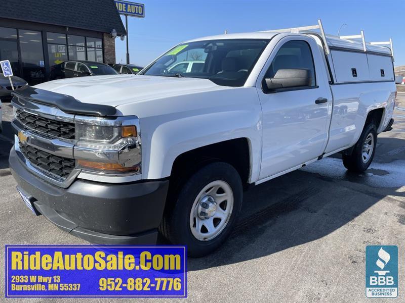 2016 Chevrolet Silverado 1500 WT, Regular cab 2dr, 2WD, reliable 4.3 V6, NICE!