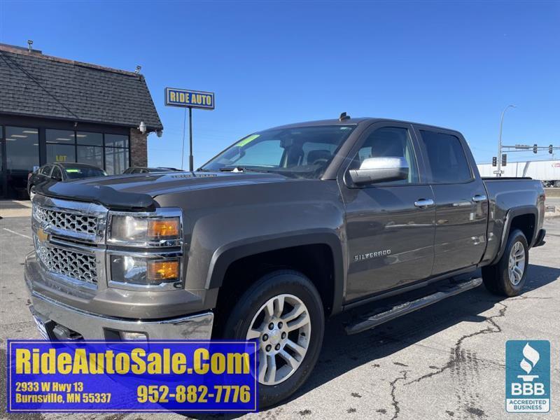 2014 Chevrolet Silverado 1500 LT, Crew cab 4dr, 4x4, 5.3 V8, runs great !