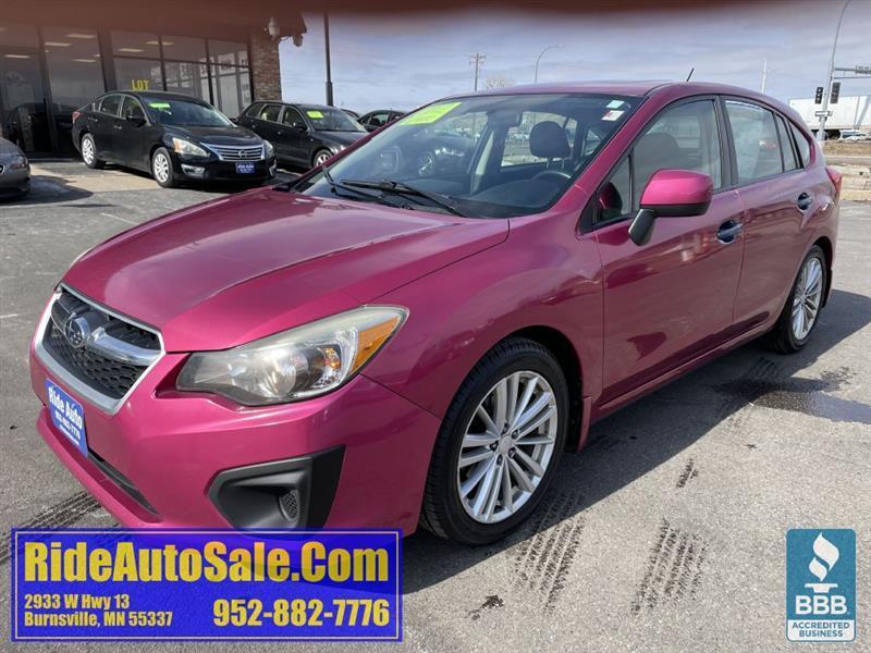 2012 Subaru Impreza 2.0 i Premium, 5dr hatchback, 4cyl, 5 speed, Wrap!