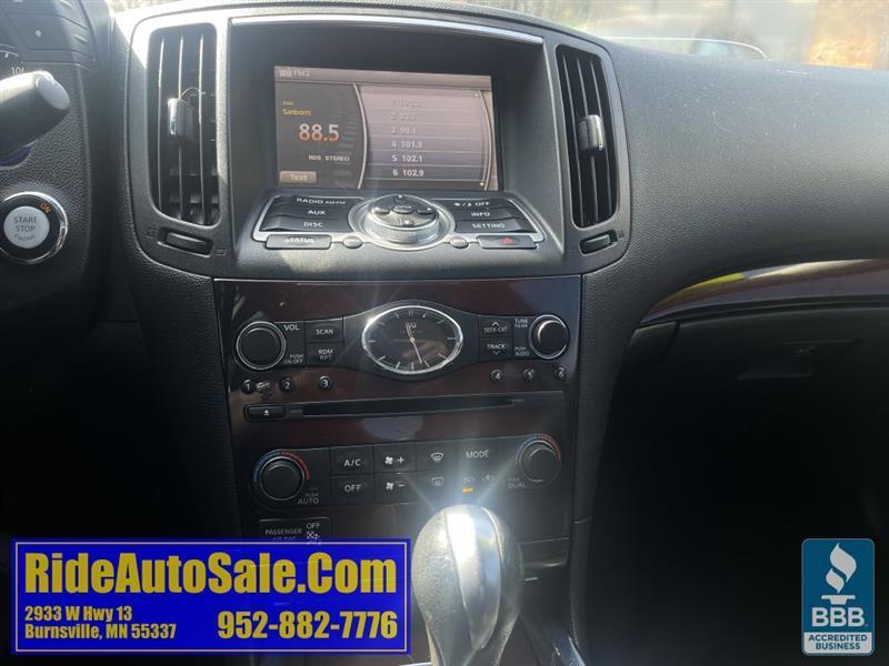 Infiniti G Sedan  2013