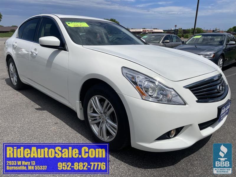 Infiniti G37X  2012