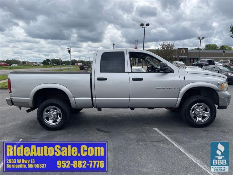 Dodge Ram 2500 SLT Quad Cab Long Bed 4WD 2003