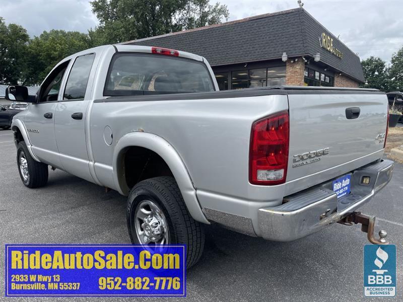 Dodge Ram 2500 SLT Quad Cab Long Bed 4WD 2003