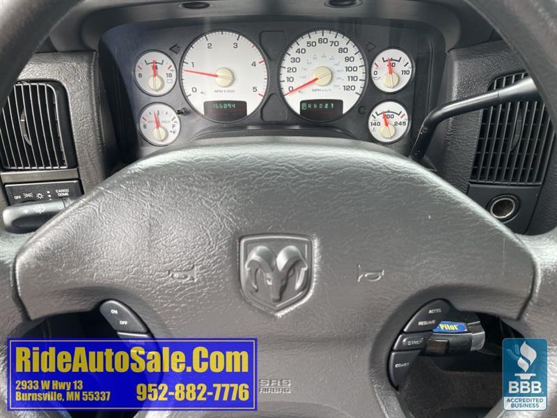 Dodge Ram 2500 SLT Quad Cab Long Bed 4WD 2003