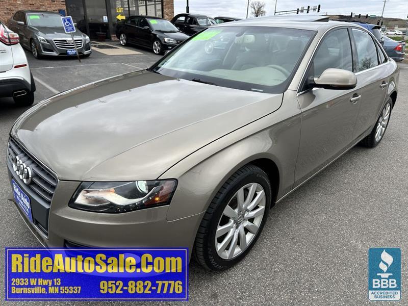 2011 Audi A4 2.0T, 4dr sedan, Quattro AWD, 2.0 4cyl, 6 speed!