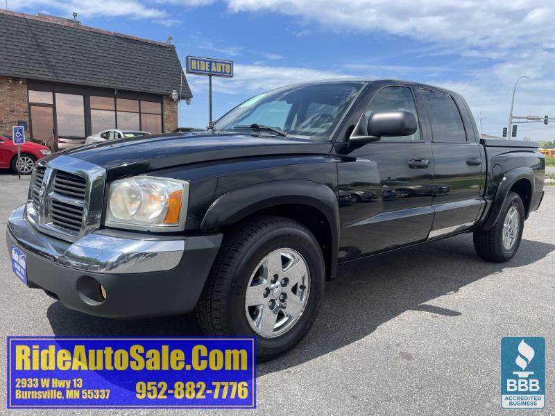 2005 Dodge Dakota SLT, Crew cab 4dr, 4x4, 4.7 V8, leather !