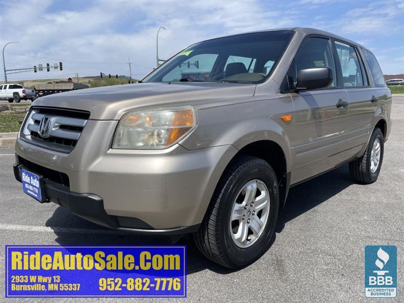 2007 Honda Pilot LX, 7-8 Passenger, 4x4, 3.5 V6, runs great !