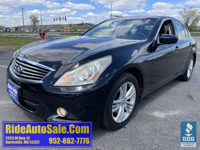 2012 Infiniti G37X 4dr sedan, AWD, 3.7 V6, leather, P-roof !