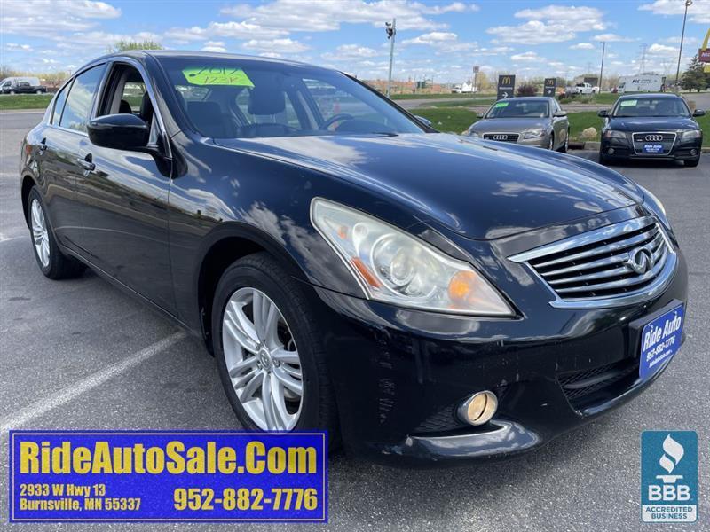 Infiniti G37X  2012