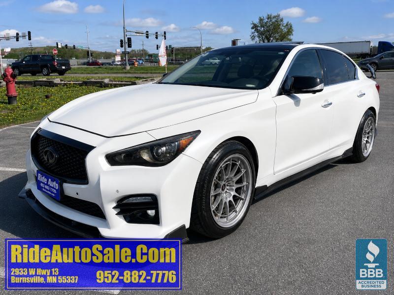 2016 Infiniti Q50 Red Sport 400 AWD