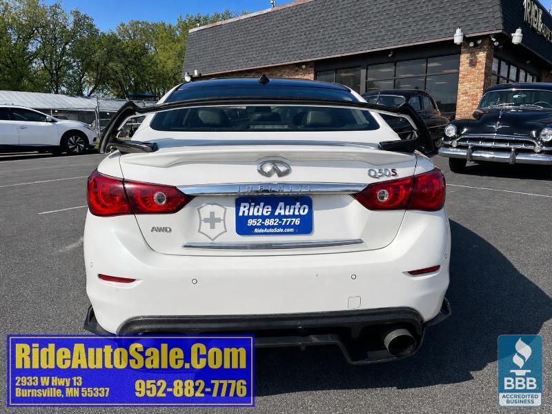 Infiniti Q50 Red Sport 400 AWD 2016