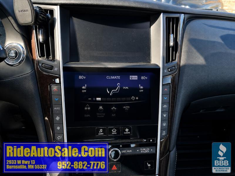 Infiniti Q50 Red Sport 400 AWD 2016