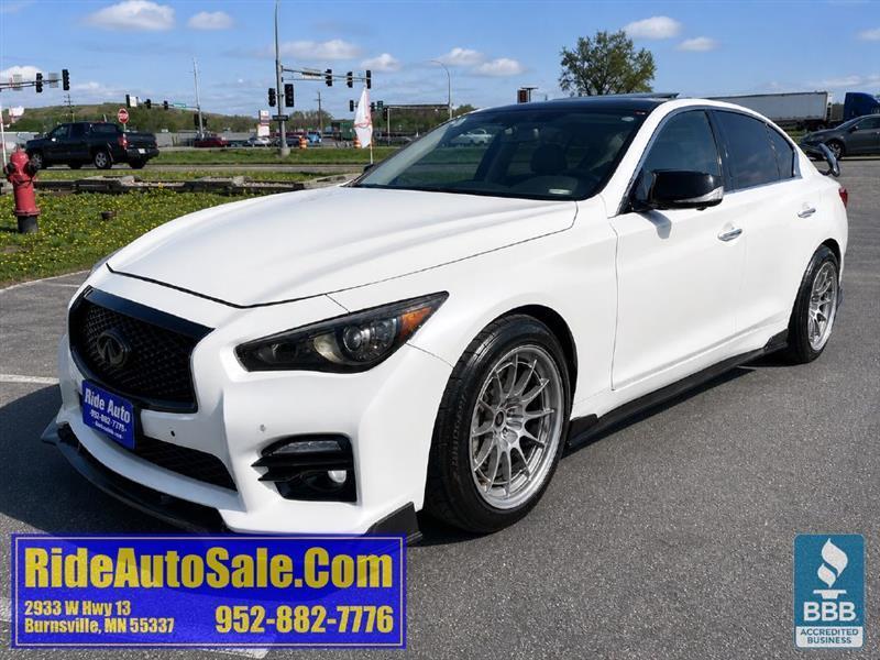 2016 Infiniti Q50 Red Sport 400 AWD