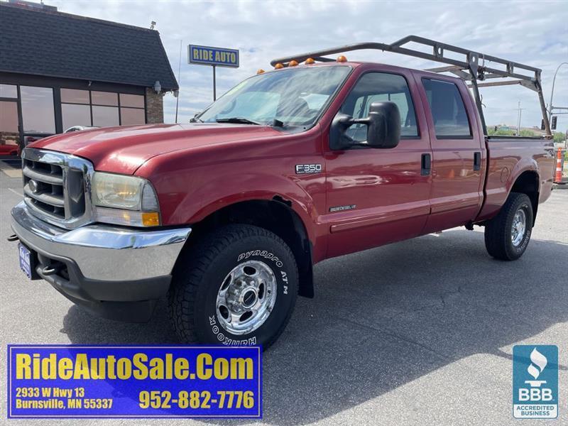 2002 Ford F350 Lariat, Crew cab, 4x4, 7.3 Power Stroke Diesel !