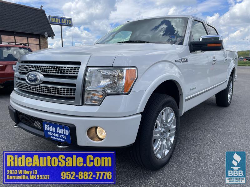 2011 Ford F-150 Platinum, Crew cab, 4x4, 365HP V6, runs great!
