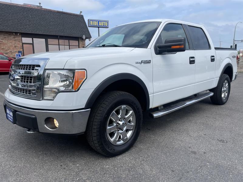2013 Ford F-150 XLT, Crew cab 4dr, 4x4, 5.0 V8, clean !