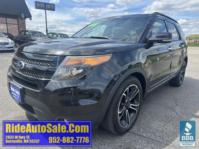 2013 Ford Explorer Sport, 7 Pass 3rd row, 4x4, 365HP V6, leather !