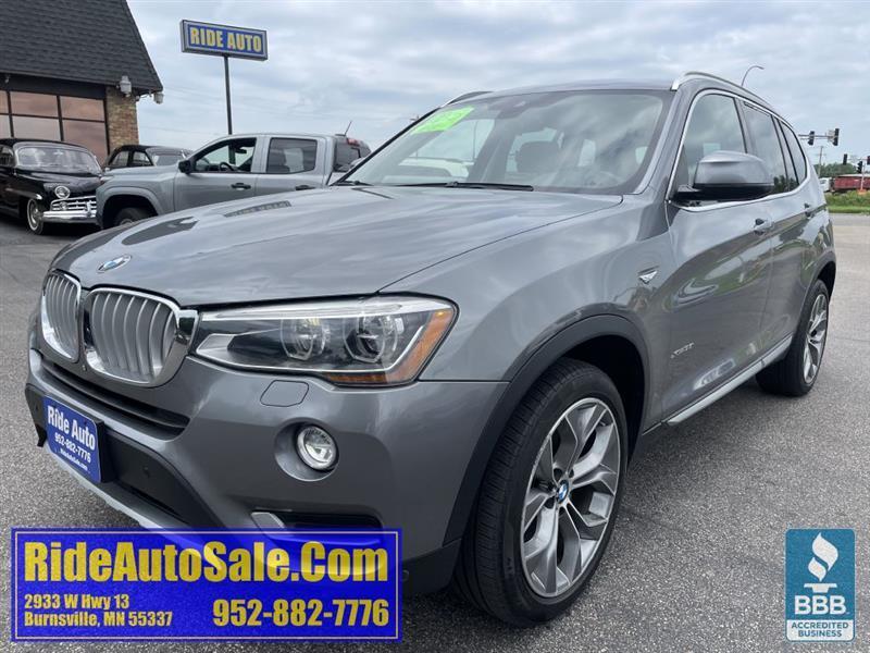2015 BMW X3 xDrive35i, AWD, 3.0 6cyl, leather, CLEAN !
