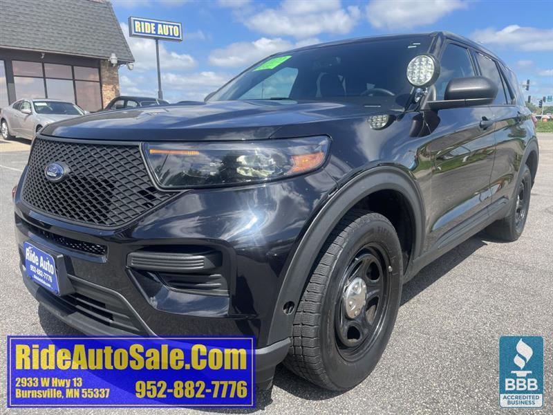 2022 Ford Explorer Police Interceptor, H.O. 3.3 V6, 1 owner, CLEAN !