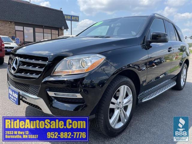 Black 2012 Mercedes-Benz M-Class SUV / Crossover All-Wheel Drive Automatic