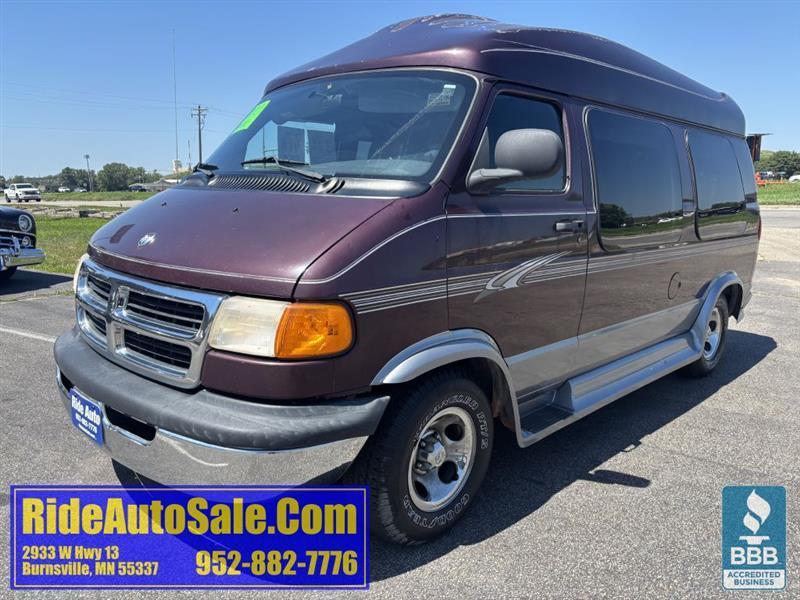 2000 Dodge Ram Van B1500, Conversion High Top, 318 5.2 V8, leather!
