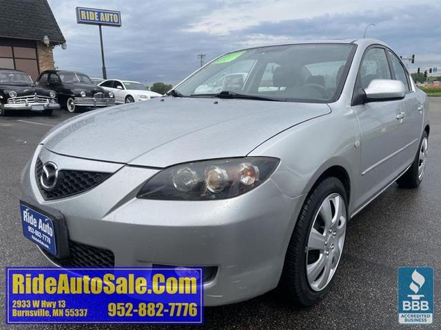 Silver 2009 Mazda MAZDA3 Sedan Front-Wheel Drive Manual